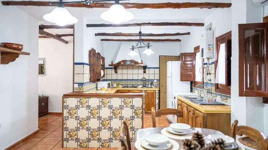 Casa rural para 6 personas, con jardín, Se admiten mascotas en Alpujarra Almeriense