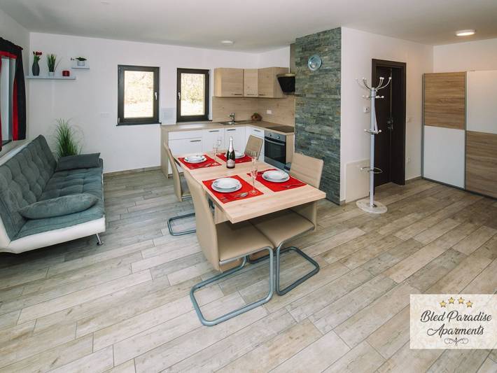 Gîte pour 5 personnes, avec balcon à Bled - 3