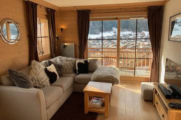 Chalet pour 4 personnes, avec balcon à Morzine