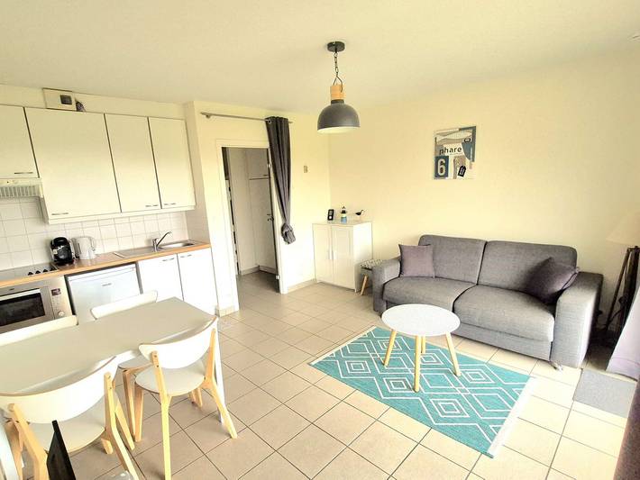 Studio pour 4 personnes, avec Terrasse