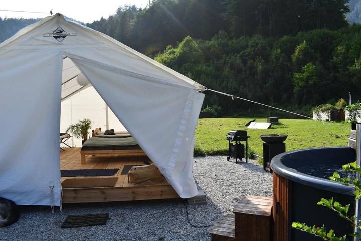 Bungalow für 5 Personen, mit Pool und Garten sowie Ausblick, mit Haustier in Niederösterreich - 2