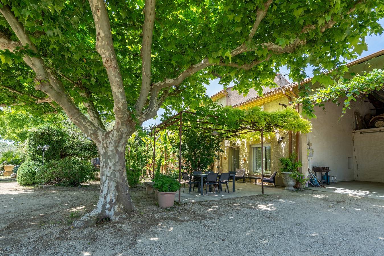 Gîte Le Bananier – Für 6 Personen im Herzen des Weinguts La Fermonde in Jonquières, Vaucluse