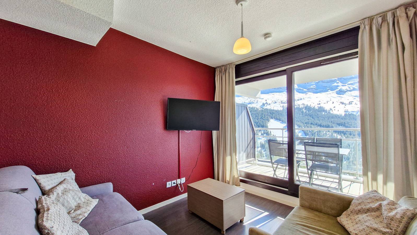Apartamento vacacional entero, Apartamento de vacaciones para 4 personas con piscina in Flaine, Arâches-la-Frasse