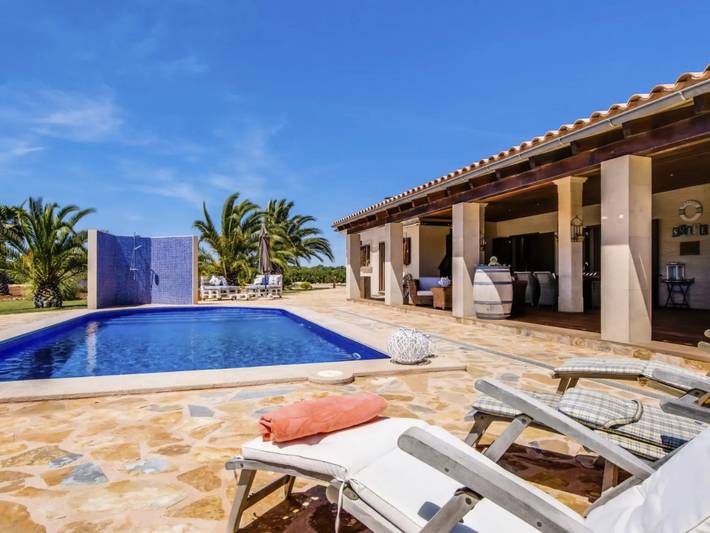 Villa für 6 Personen, mit Garten und Pool in Es Trenc - 3