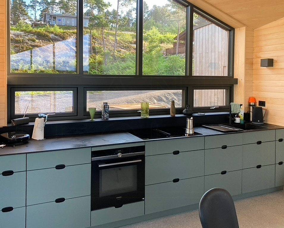 Arkitekttegnet hytte med utsikt i Molde in Molde , Nordlige Fjord-Norge