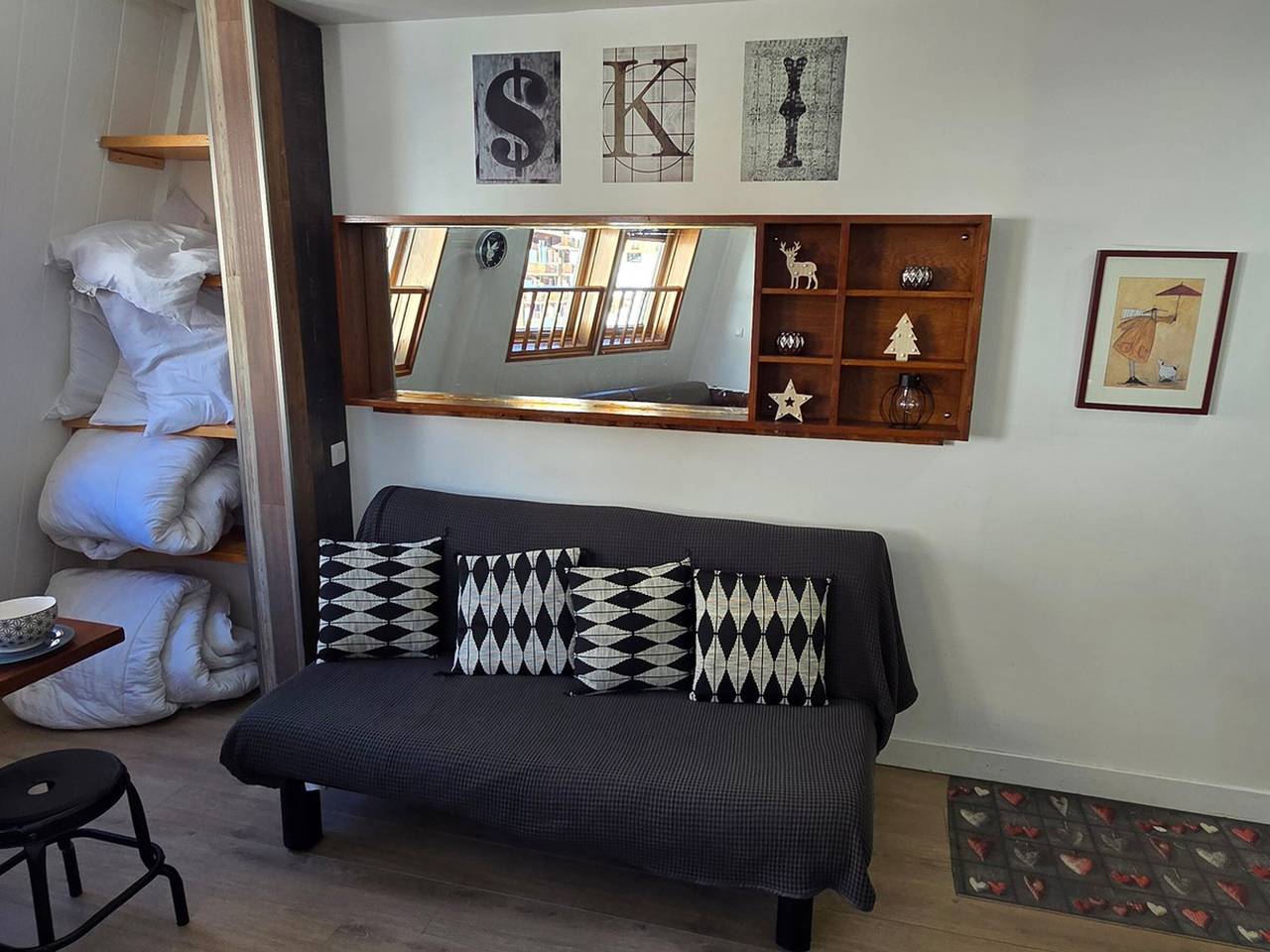 Estudio entero, Hermoso estudio renovado para 3/4 personas, Wifi incluido in Morzine, Les Portes du Soleil