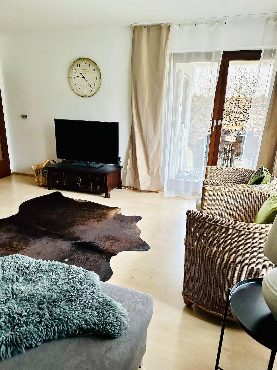 Ganze Ferienwohnung, Fewo Kristin mit Bergblick, grossem Garten, Grill in Lindau, Bayerisch Schwaben