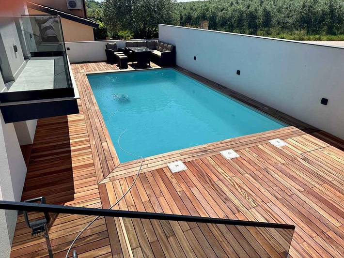 Villa pour 12 personnes, avec Balcon à Umag
