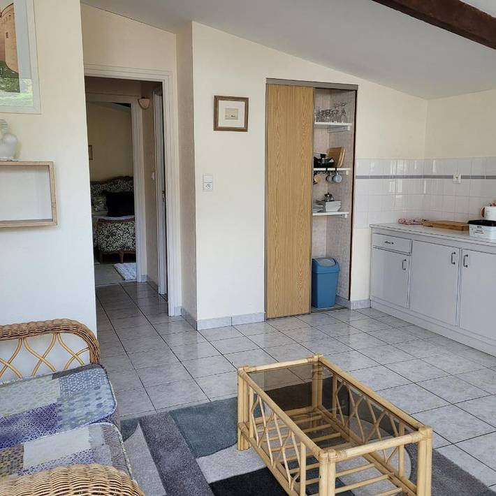 Appartement de vacances pour 2 personnes, avec terrasse et vue, animaux acceptés