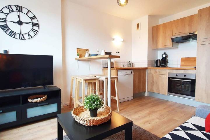 Appartement de vacances pour 6 personnes, avec Balcon et Terrasse