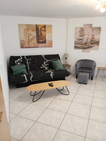 Gîte pour 4 personnes, avec terrasse, animaux acceptés à Marckolsheim