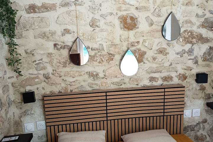Chambre du petit Figuier in Aramon, Région de Nîmes