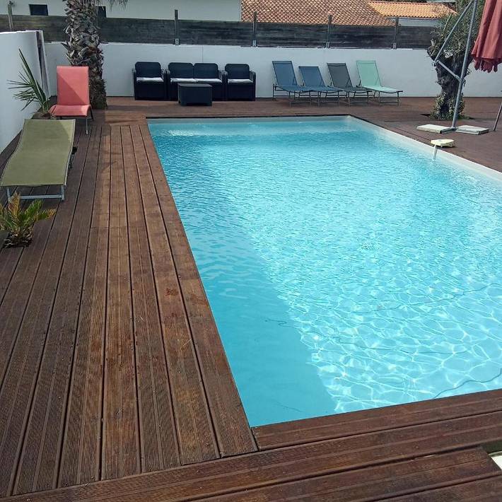 Villa pour 8 personnes, avec jardin ainsi que piscine et vue, adapté aux familles à Gujan-Mestras - 4