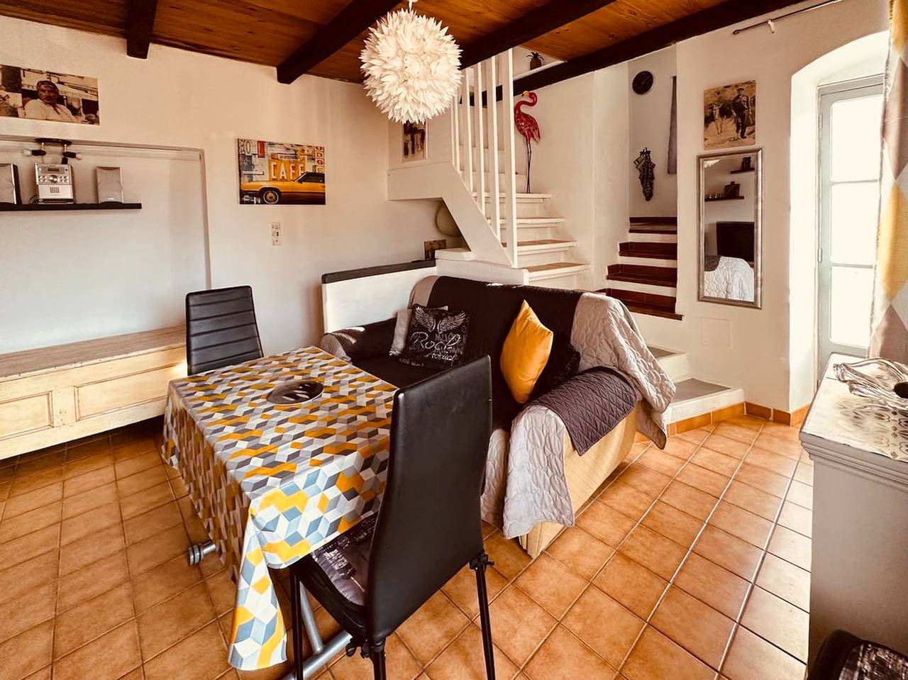 Ganze Wohnung, Apartment in Santa-Reparata-Di-Balagna mit Terrasse in Santa-Reparata-di-Balagna, Calvi und Umgebung