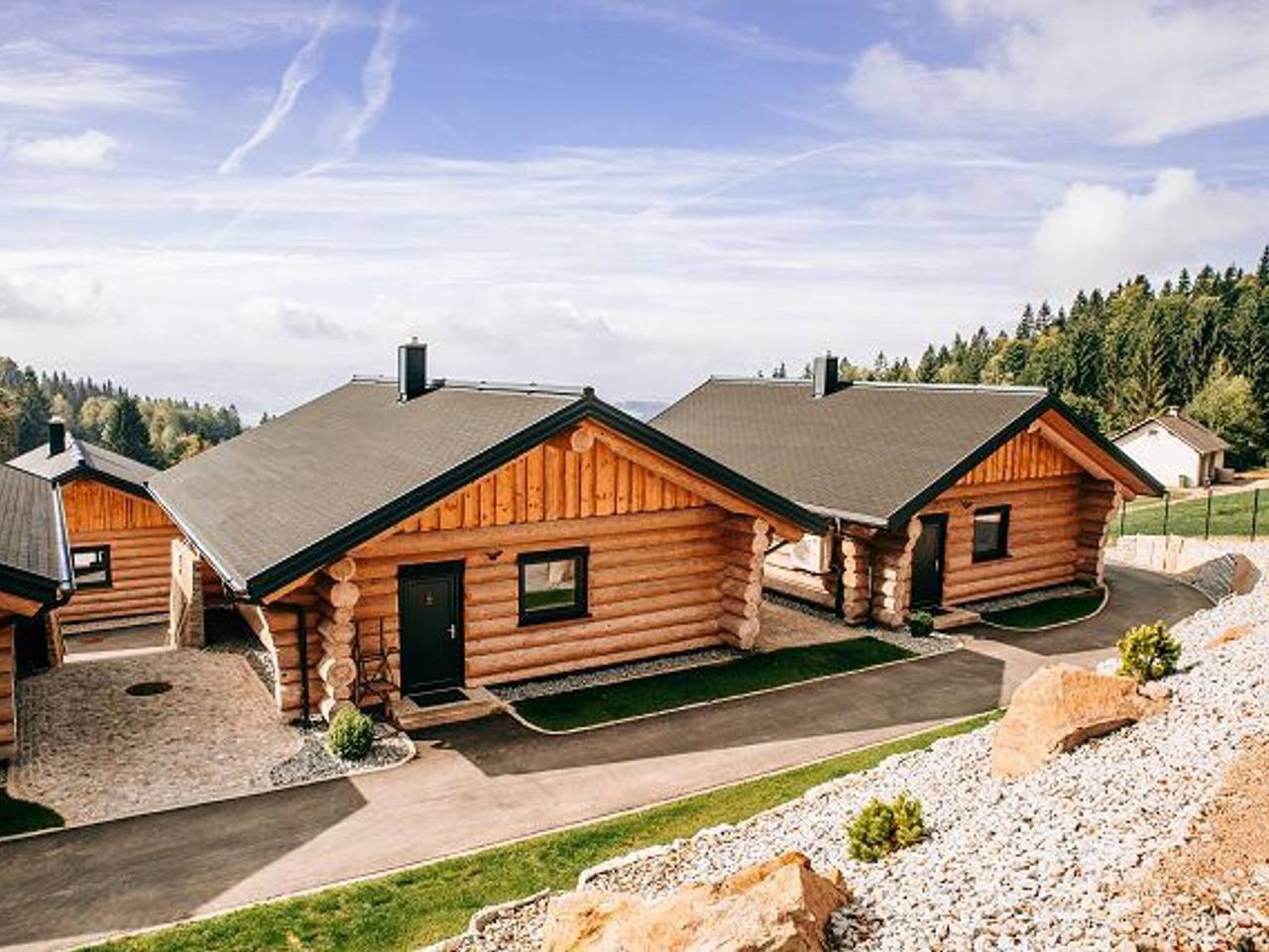 Blockhausen Luxus Chalets in Mühlviertel