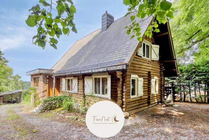 Chalet pour 8 personnes, avec jardin ainsi que piscine et jacuzzi à Spa