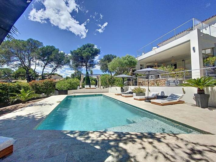 Maison de vacances pour 5 personnes, avec vue ainsi que piscine et balcon - 1