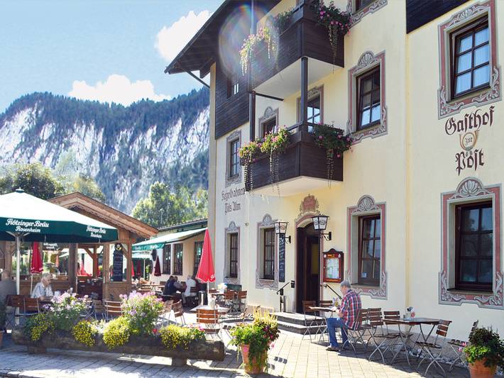 Hotel zur Post - Einzelzimmer/Dusche-Wc ca. 18 qm in Kiefersfelden, Bayerische Alpen