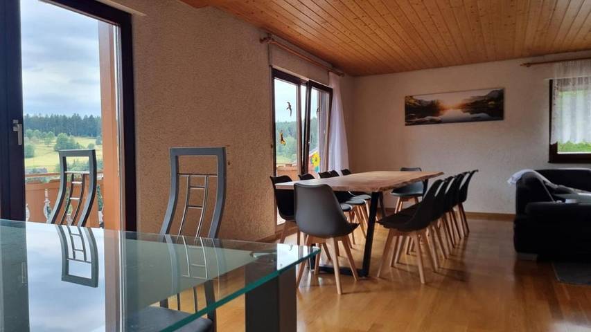Ferienhaus für 14 Personen, mit Terrasse und Sauna sowie Garten und Ausblick, mit Haustier in Eisenbach - 4