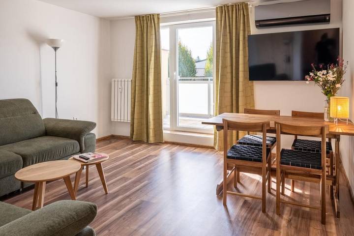 Appartement de vacances pour 6 personnes, avec balcon