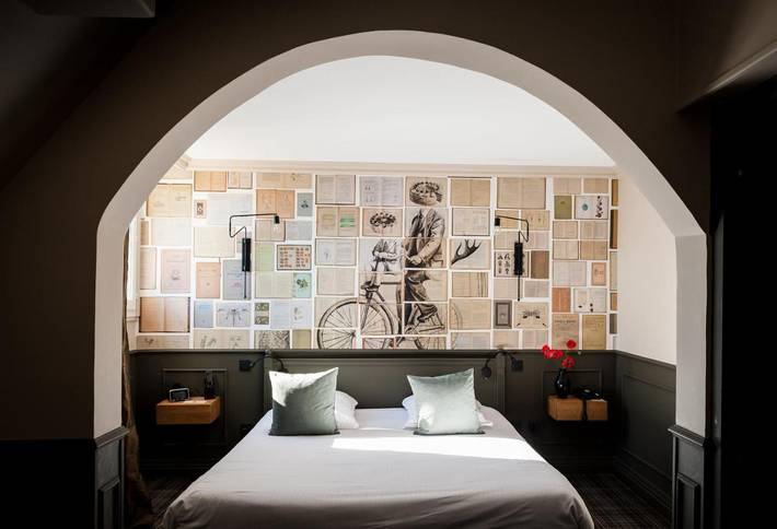 Hôtel pour 4 personnes, avec piscine ainsi que jardin et vue, animaux acceptés à Chorey-les-Beaune