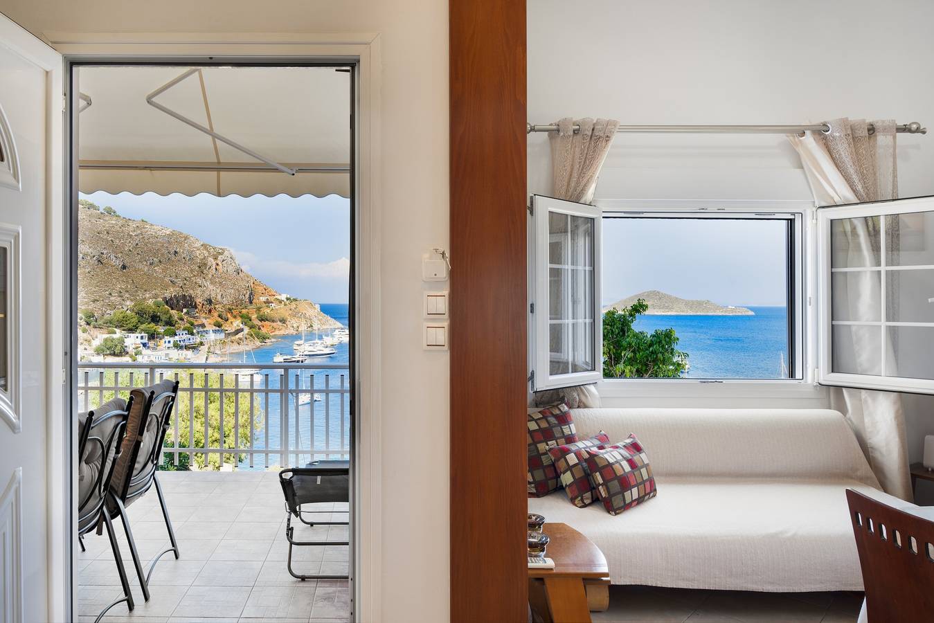 Entire apartment, Apartment "Anna House" with Sea View, Garden & Wi-Fi in Agia Marina (Dodecanese), Leros