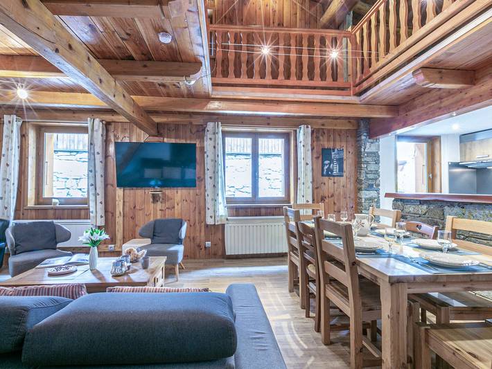 Chalet pour 8 personnes, avec balcon à Val-d'Isère - 3