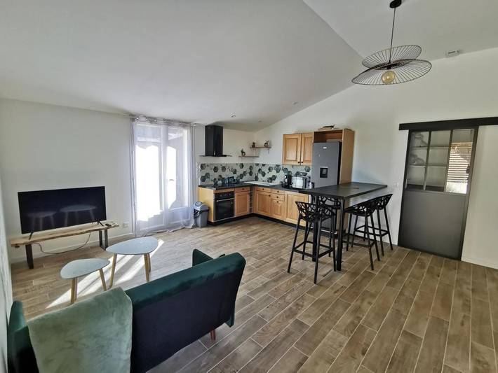 Appartement de vacances pour 4 personnes, avec vue et terrasse