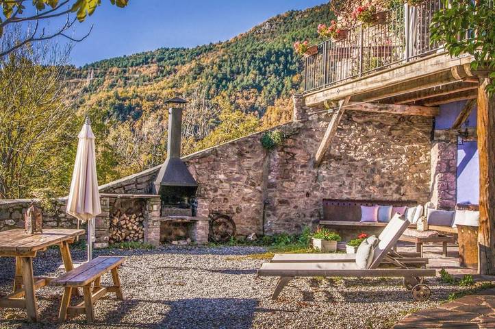 Casa rural para 4 personas, con jardín además de piscina y vistas, Se admiten mascotas en Alto Urgel - 4