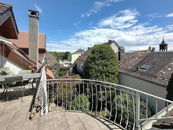 Appartement de vacances pour 3 personnes, avec Balcon et Terrasse ainsi que Vue sur le lac et Vue