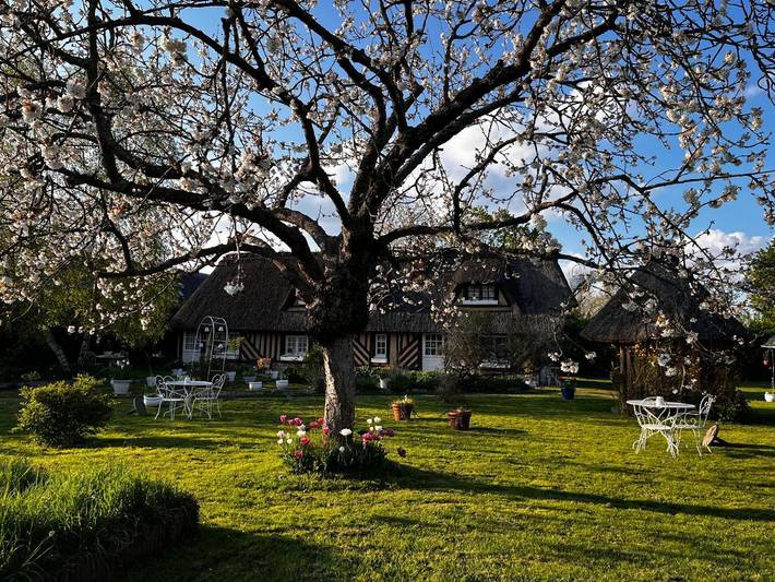 Location de vacances pour 2 personnes, avec vue et jardin à Berville-sur-Mer - 2