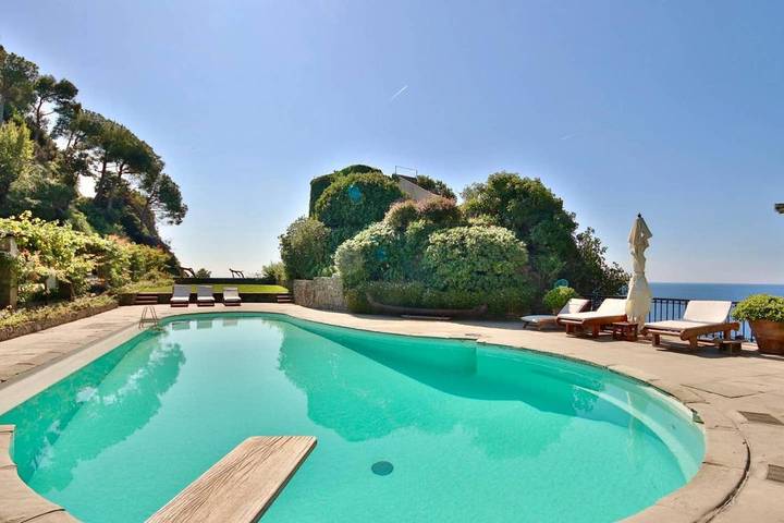 Ferienhaus für 10 Personen, mit Ausblick und Garten sowie Pool in Portofino - 2