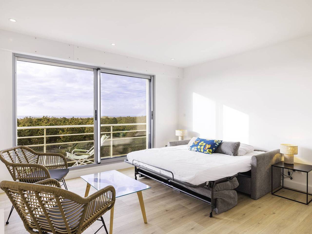 Studio entier, Studio à deux pas de la plage avec balcon et wifi in Touquet-Paris-Plage, Région de Montreuil