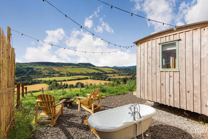 Cottage voor 2 personen, met tuin in de Highlands
