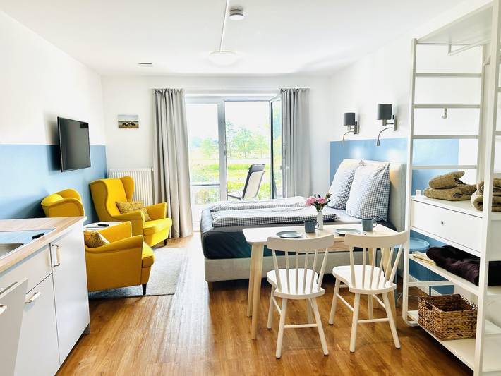 Ferienwohnung für 2 Personen, mit Ausblick und Terrasse sowie Garten in Poppenbüll - 4