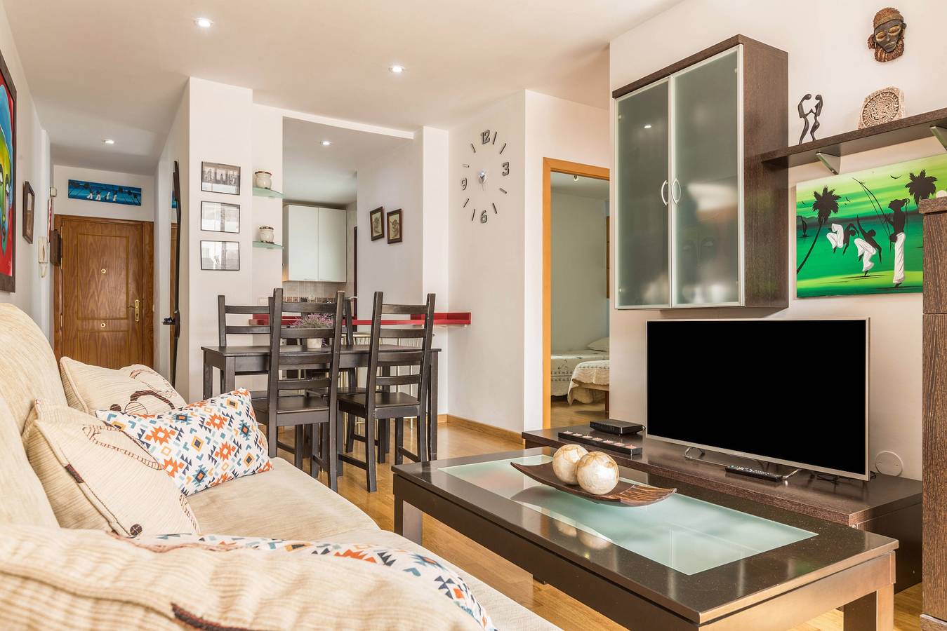Ganze Wohnung, Ferienwohnung „Aurora Beach“ mit Wlan & Stadtblick in Las Palmas de Gran Canaria Zentrum, Las Palmas