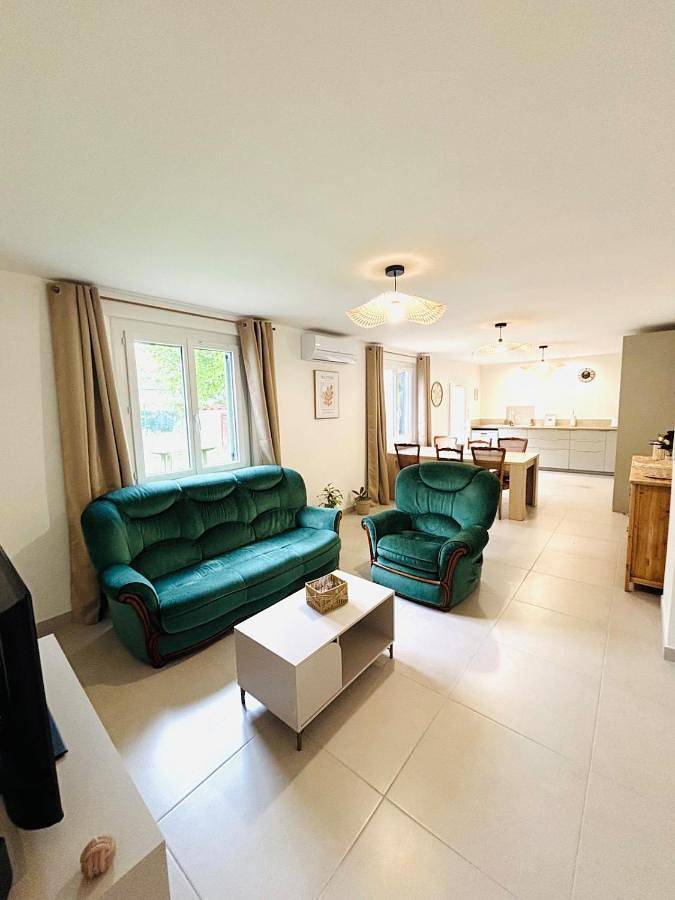 Appartement de vacances pour 6 personnes, avec vue et jardin