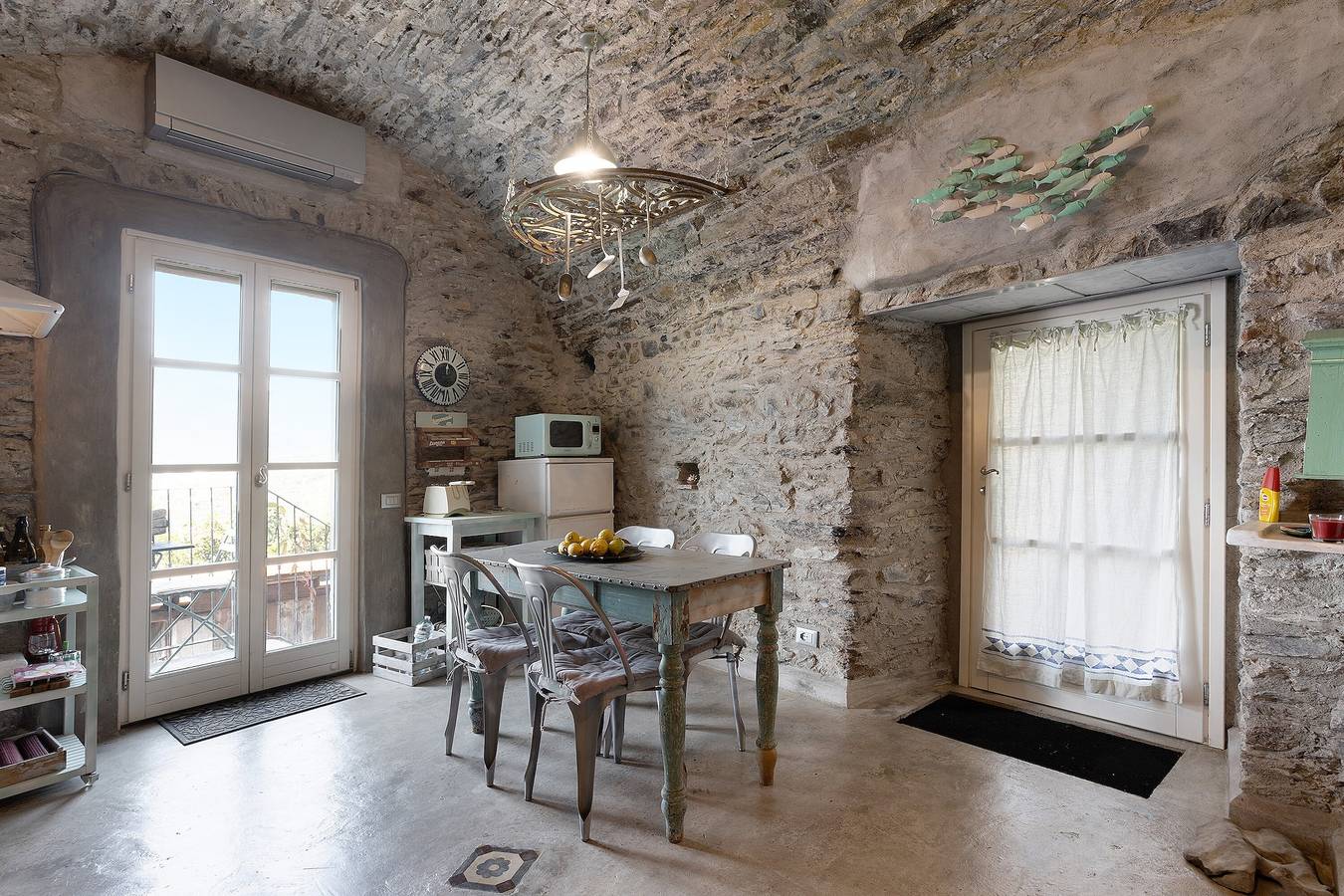 Appartement entier, Appartement "Green Cactus House" avec vue sur la mer, Wi-Fi et climatisation in Pastine, Commune de Levanto
