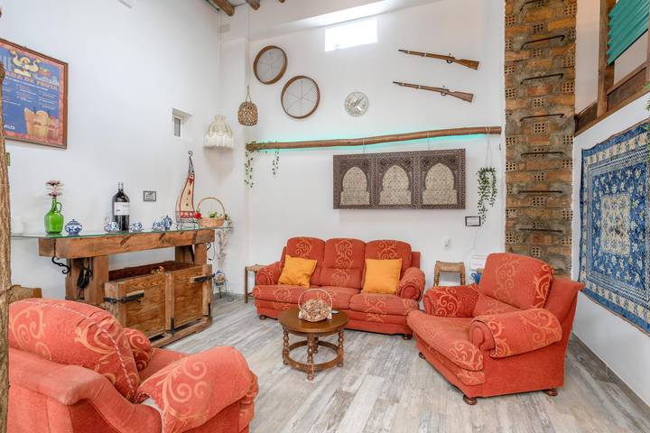 Maison de campagne pour 18 personnes, avec jardin, animaux acceptés à Grenade - 4