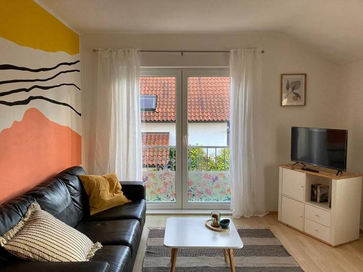 Ferienwohnung für 4 Personen, mit Ausblick
