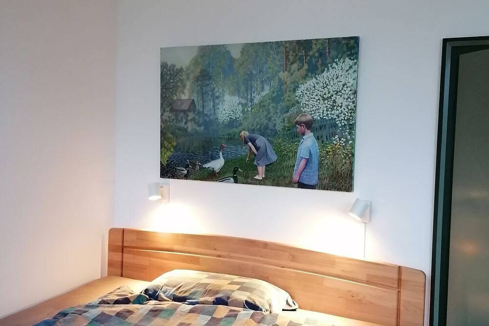 Wohnung in mittelalterlicher Burg aus dem 14. Jahrhundert am Weserradweg in Petershagen, Kreis Minden-Lübbecke