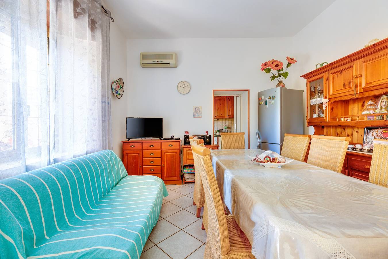 Maison de vacances 'Casa Rosa' avec vue sur les montagnes, Wi-Fi et climatisation in Fluminimaggiore, Costa Verde (Sardaigne)