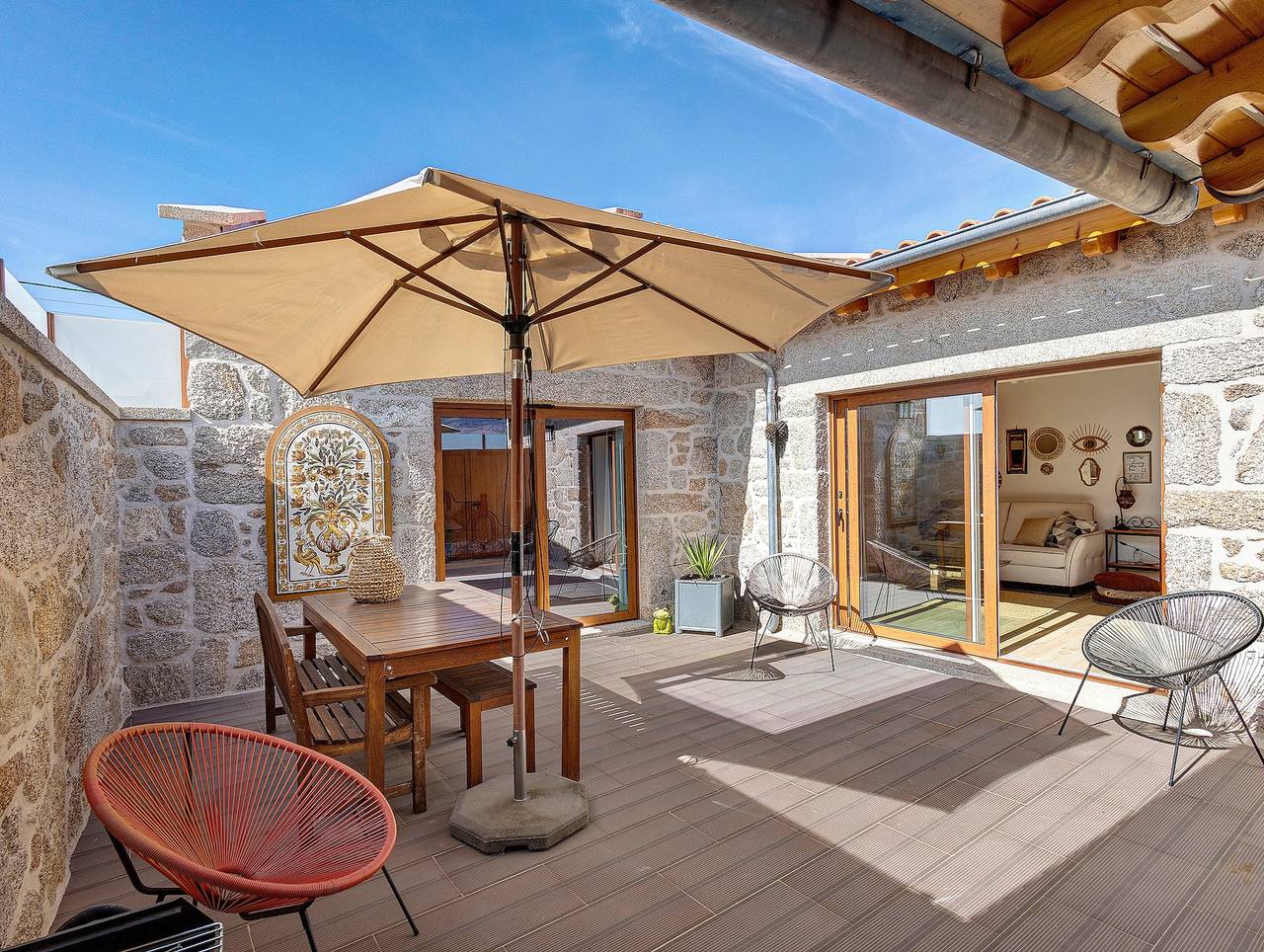 Ganze Wohnung, Apartment Casa Cantinho Da Touça mit Bergblick, Wlan und Klimaanlage in Soajo, Gerês