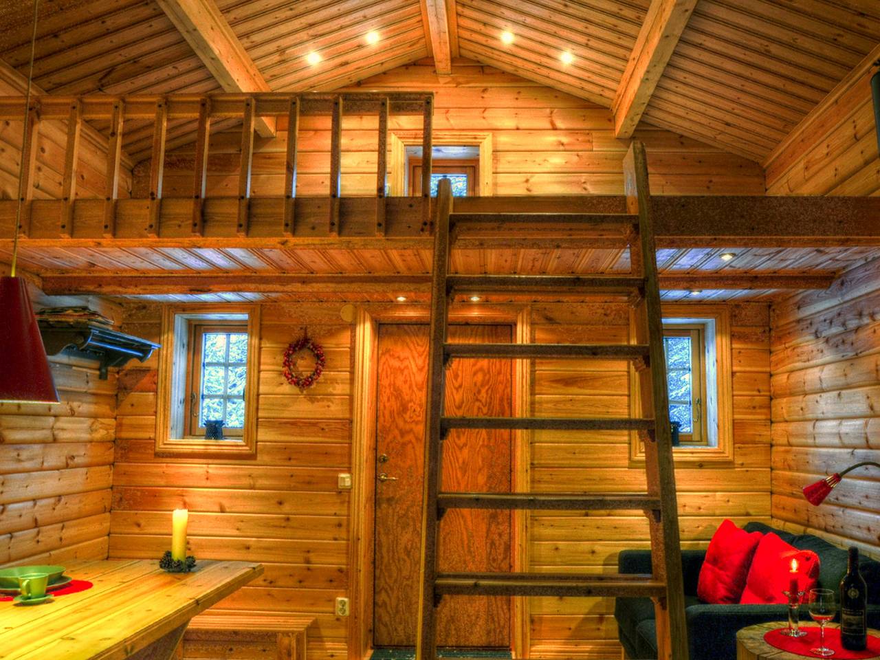 Cottage on Wild River in Västerbotten