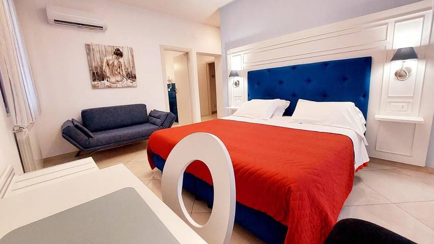Chambre d’hôte pour 4 personnes, avec Balcon ainsi que Terrasse et Vue à Agerola - 4