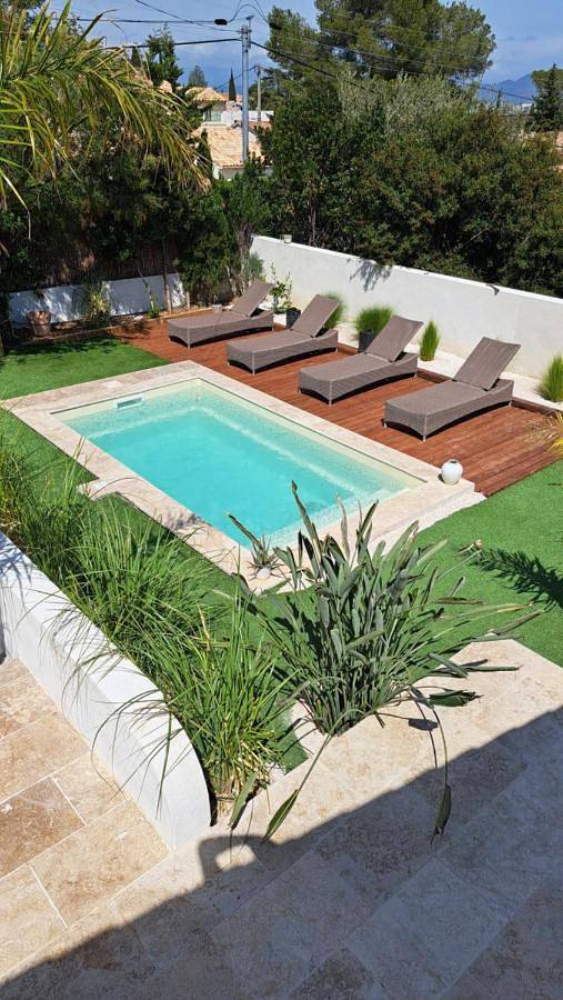 Villa pour 4 personnes, avec Terrasse et Jardin ainsi que Piscine et Vue dans Saint-Aygulf - 3