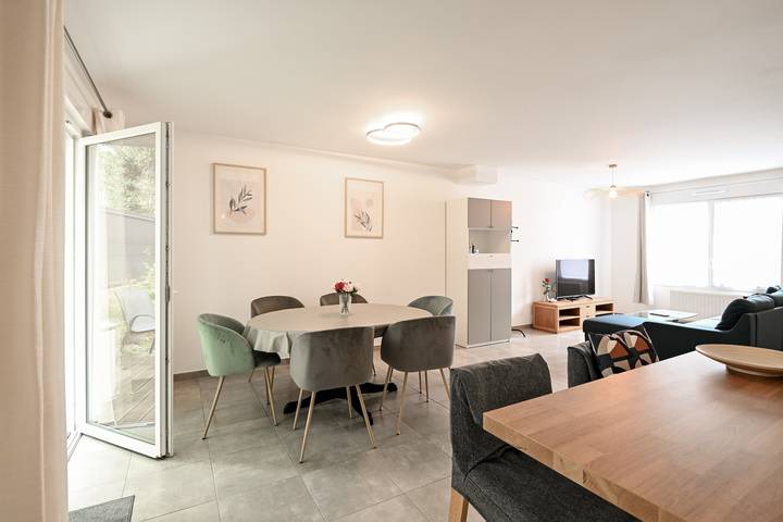 Maison de vacances pour 8 personnes, avec terrasse et jardin