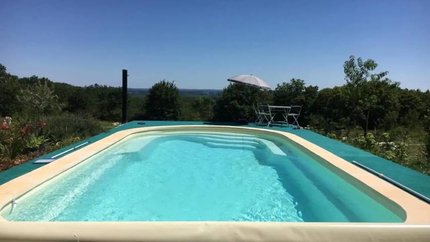 Villa pour 5 personnes, avec jardin et piscine dans le Lot