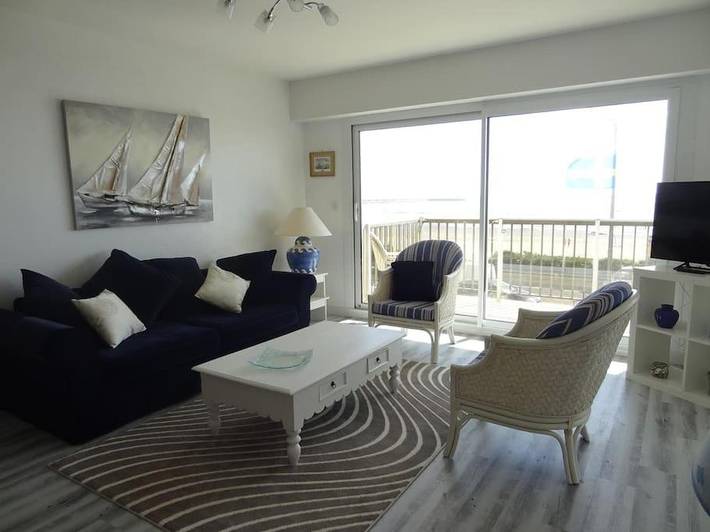 Gîte pour 6 personnes, avec balcon et vue dans Casino De Pornichet - 3
