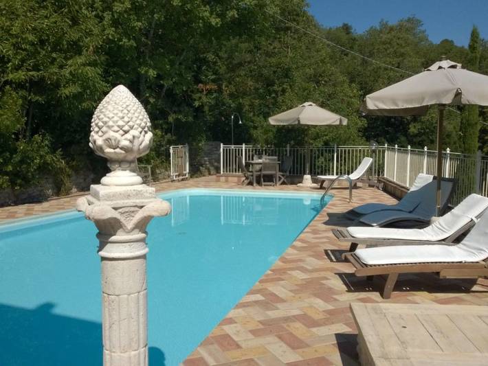 Ferienwohnung für 7 Personen, mit Pool und Garten - 1